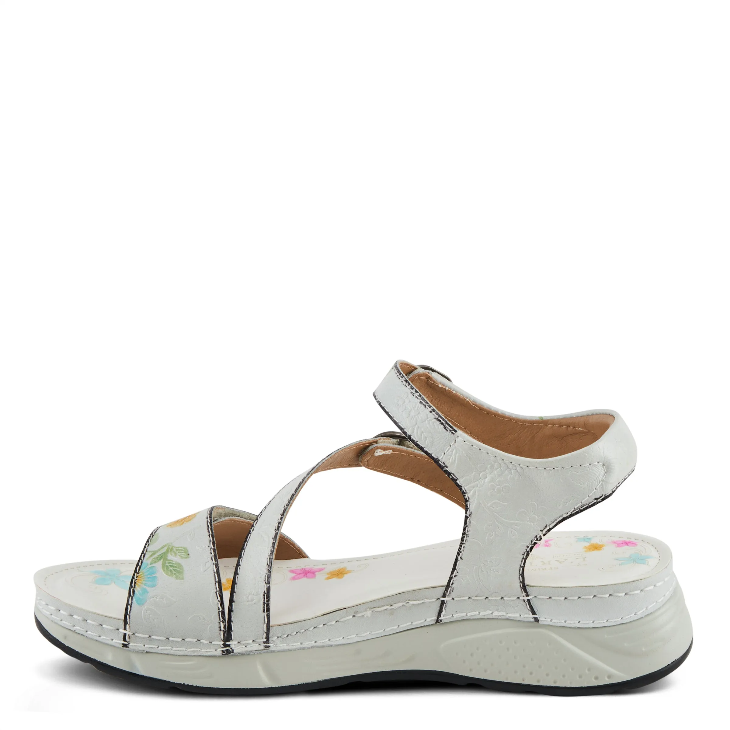 Spring Step Shoes L'Artiste Anneka Women's Hand Painted Leather Sandals