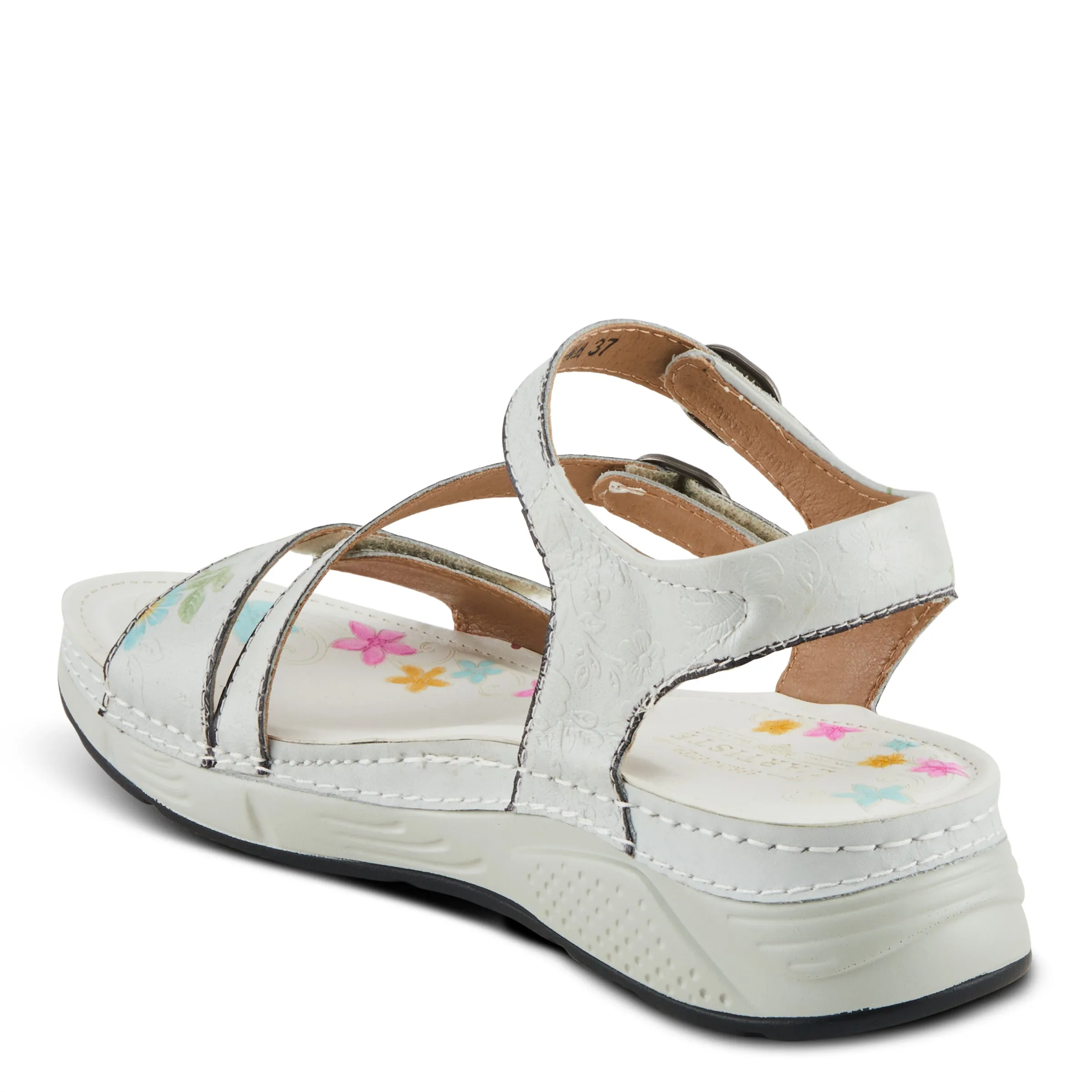 Spring Step Shoes L'Artiste Anneka Women's Hand Painted Leather Sandals