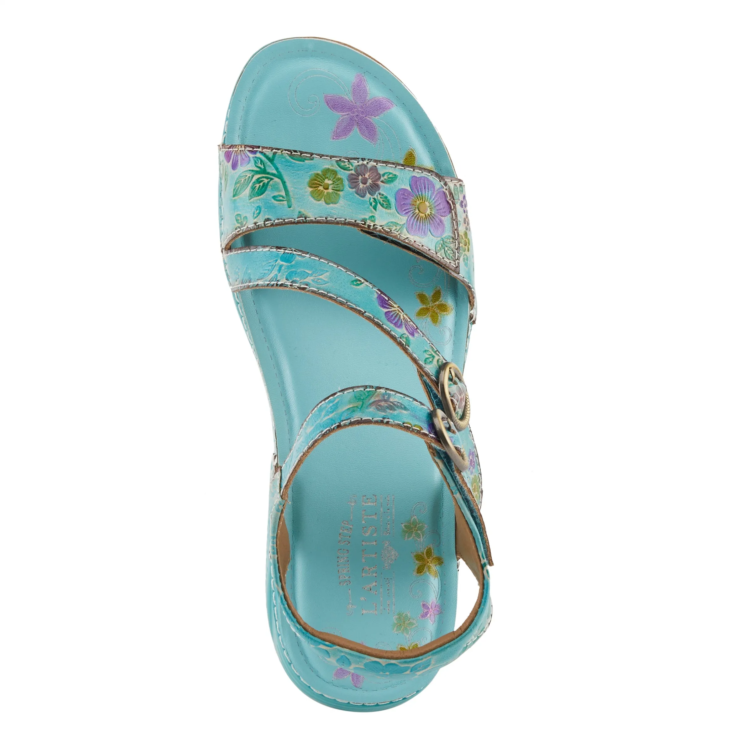 Spring Step Shoes L'Artiste Anneka Women's Hand Painted Leather Sandals