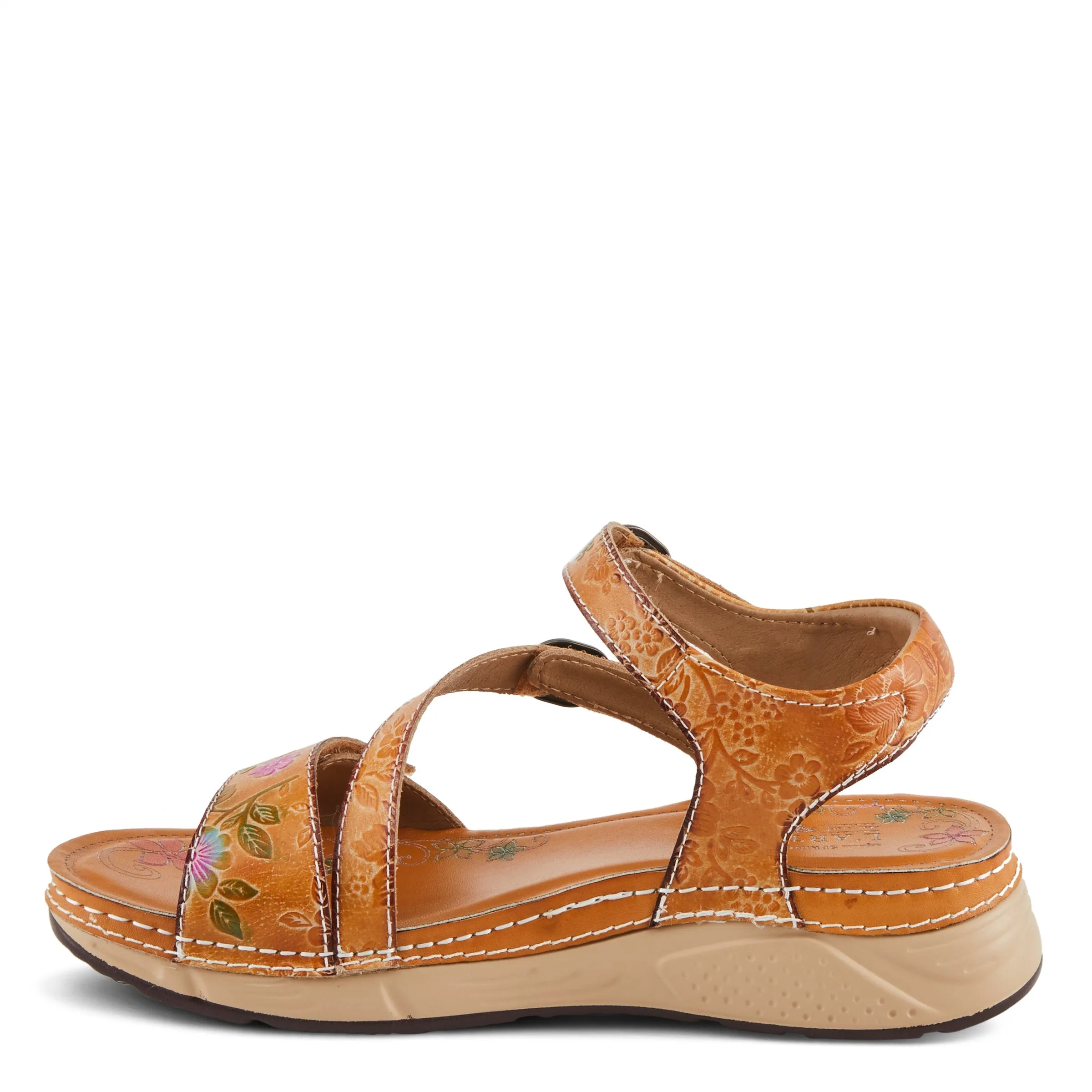 Spring Step Shoes L'Artiste Anneka Women's Hand Painted Leather Sandals