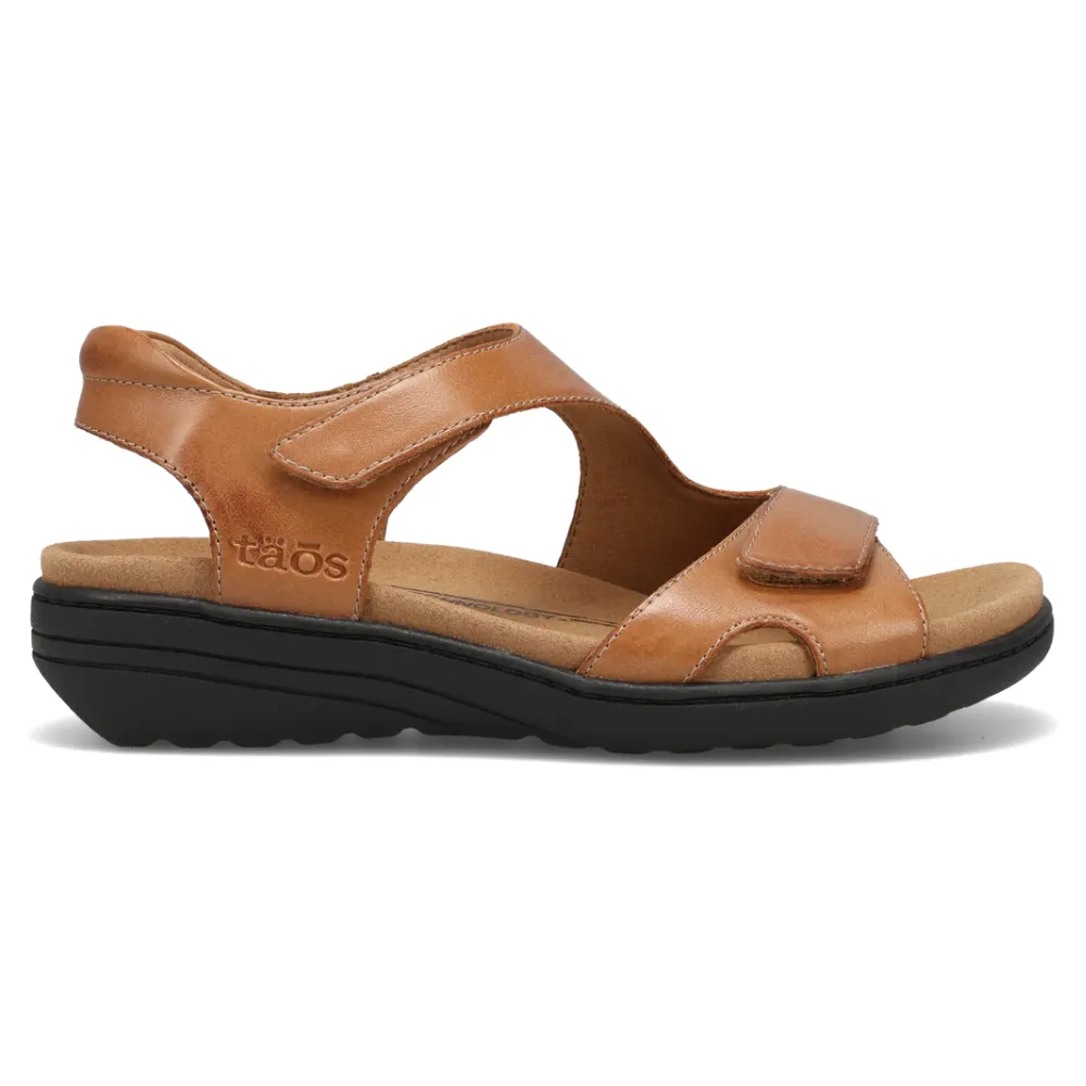 Taos Serene Caramel Leather Sandal (Women's)