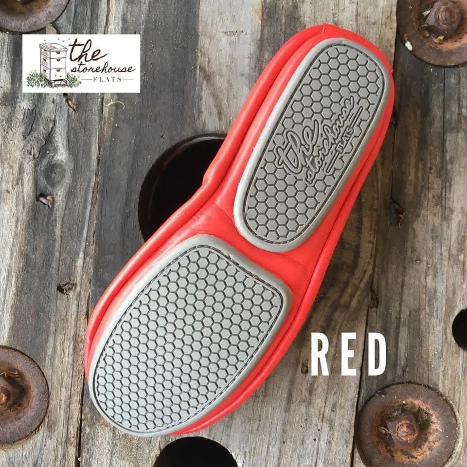 The Storehouse Flats - Cherry Red