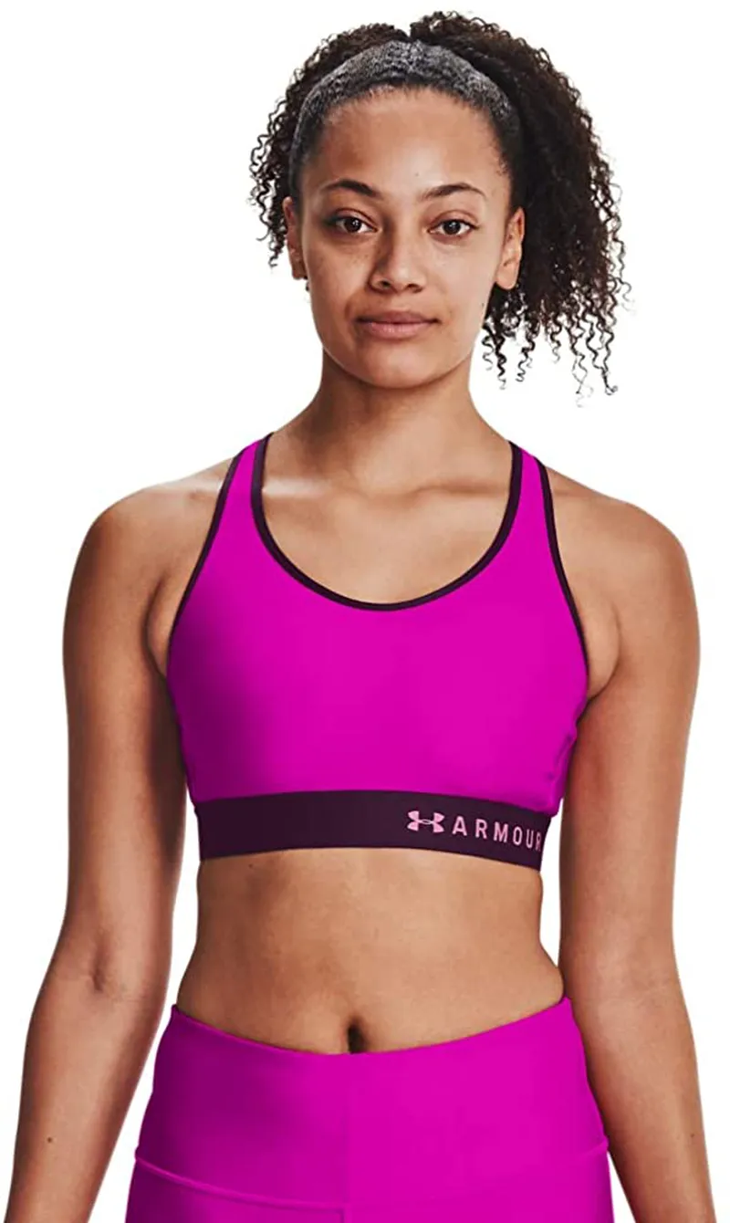 Under Armour Women's Armour Mid Keyhole Sports Bra