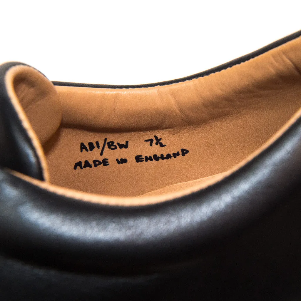 UPTON WHOLECUT SNEAKER - BLACK GUM