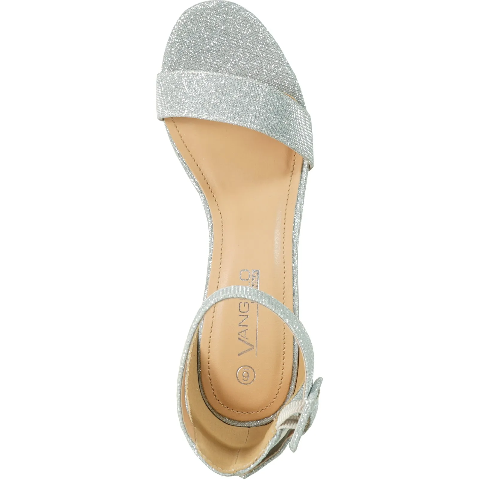 VANGELO Women Sandal DARCIE-23 Heel Party Prom & Wedding Sandal Silver