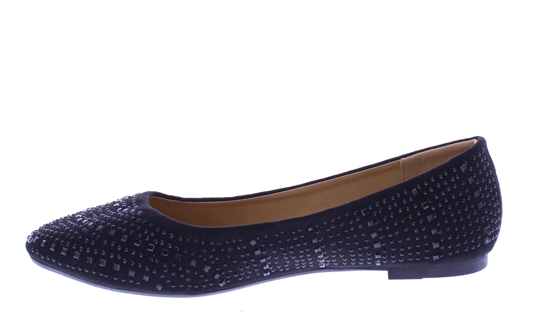 Women All-over Rhinestone Ballerina