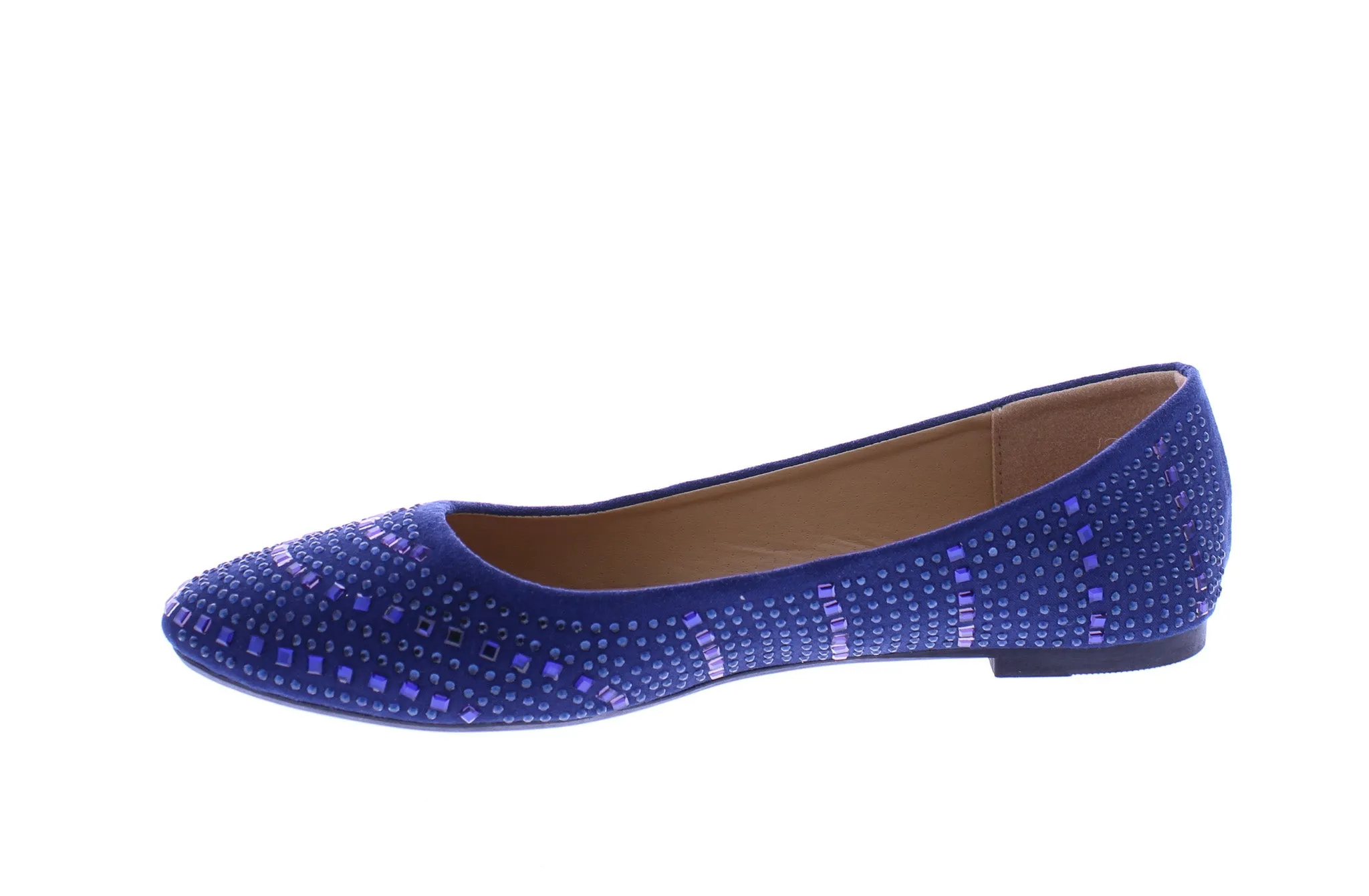 Women All-over Rhinestone Ballerina