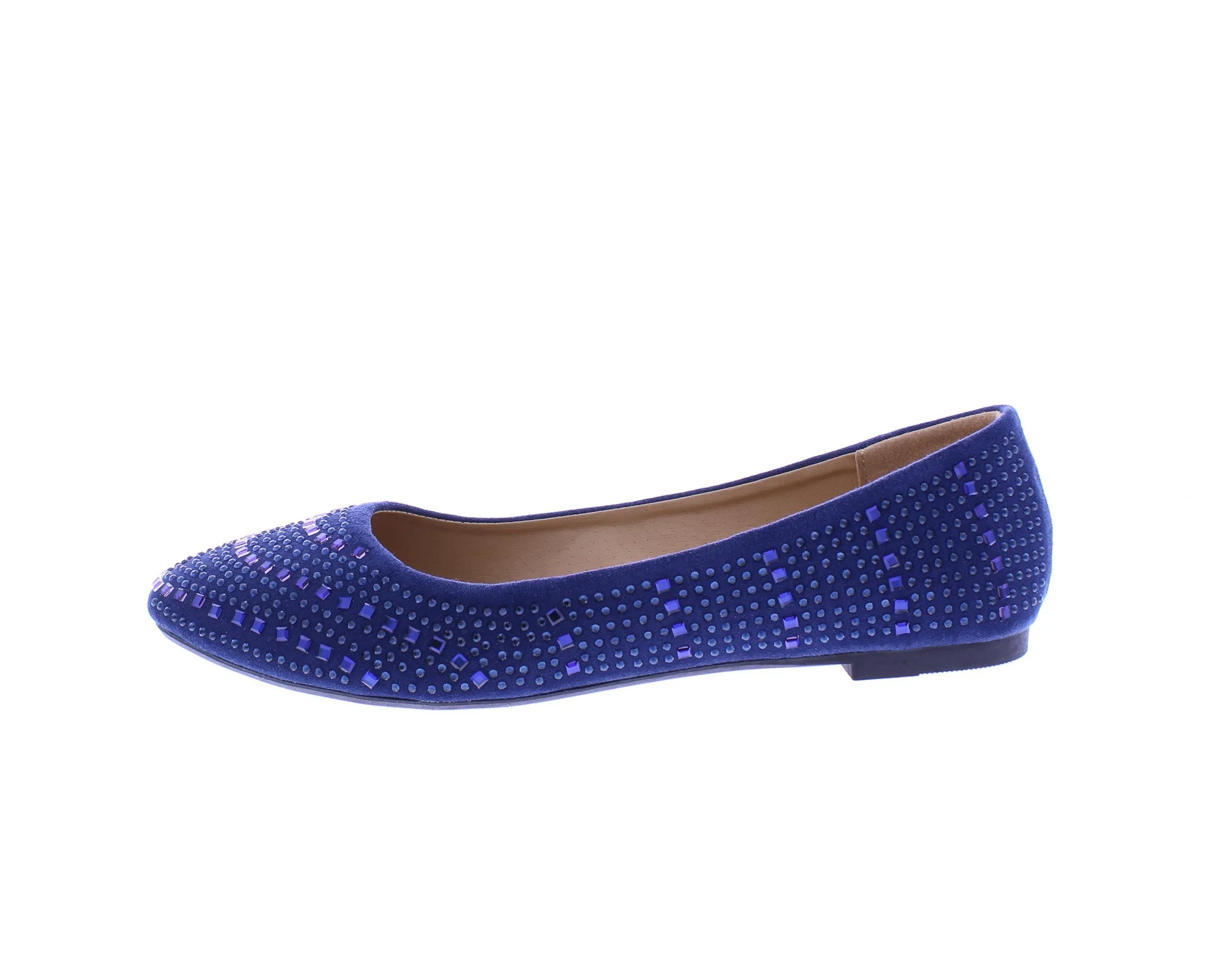 Women All-over Rhinestone Ballerina